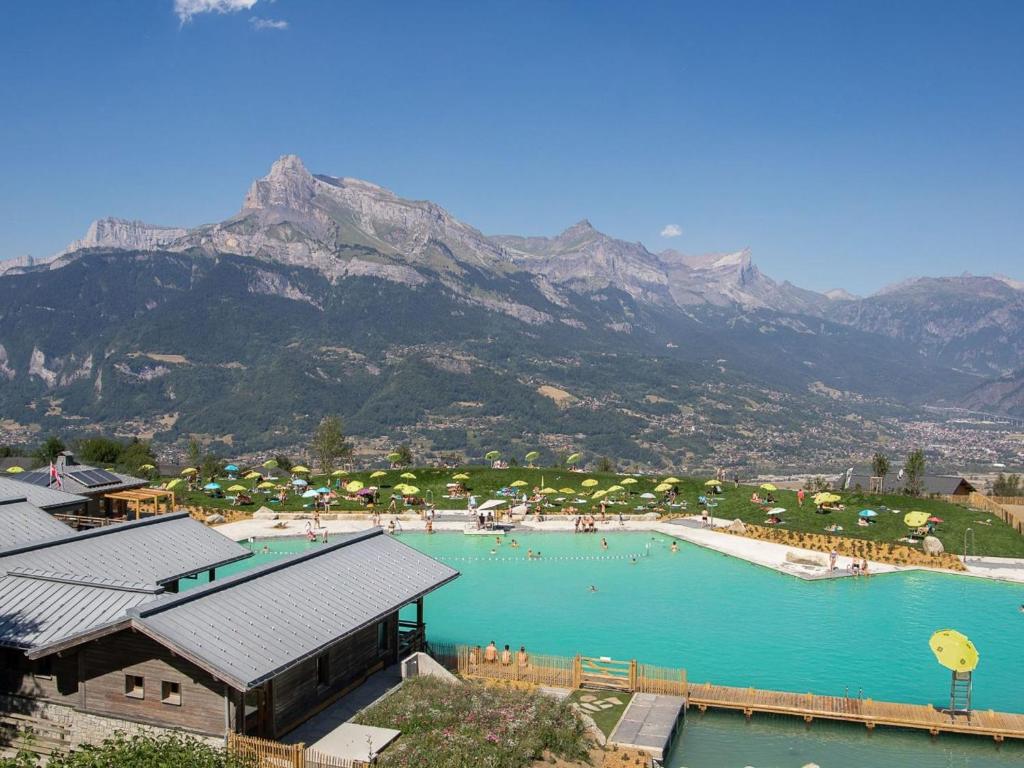 Studio cabine proche centre Combloux, 4 pers, balcon, parking - 2