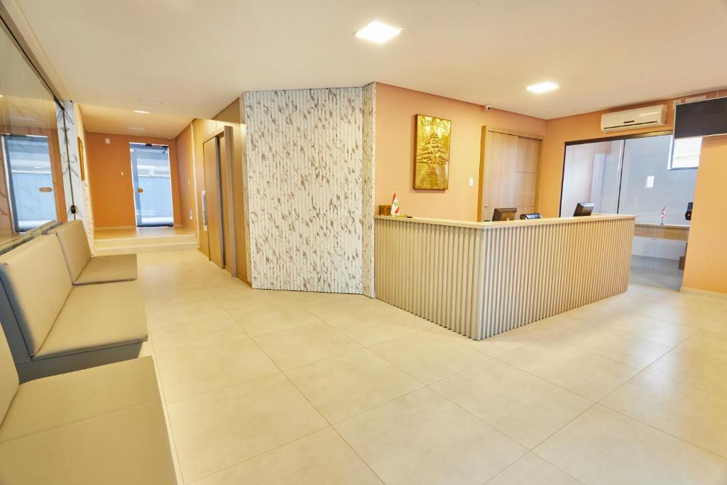 Lobby, Monte Libano Apart Hotel in Florianopolis