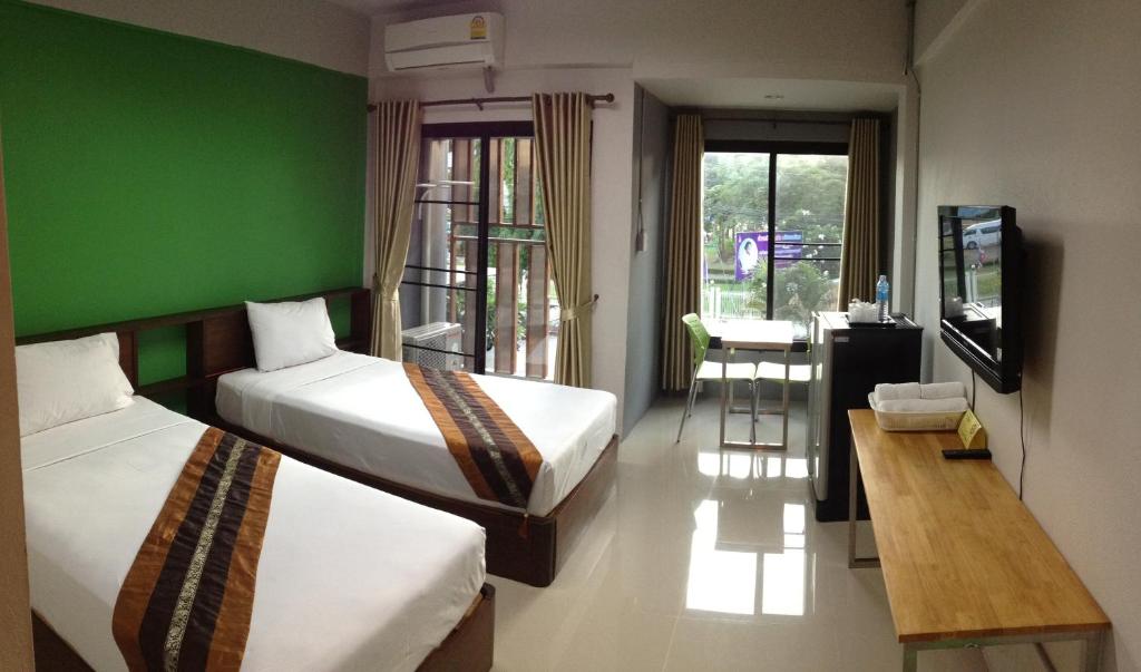 Standard Double or Twin Room, City Ratsada Apartment in Lampang