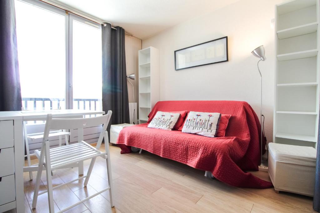 Studio Cabine Sud, centre de Flaine, linge et menage compris - 2