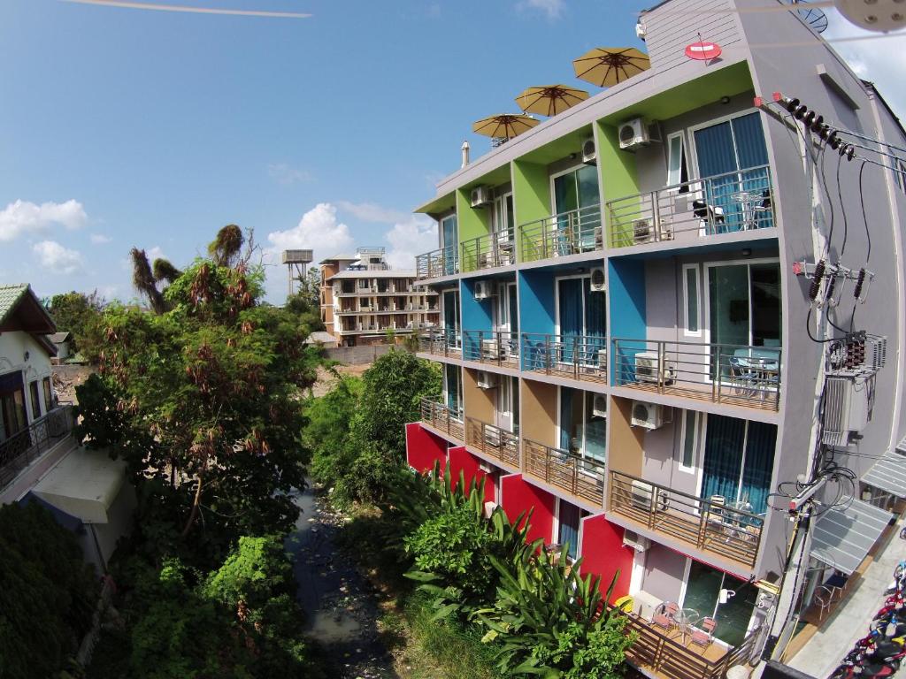 Hotellet från utsidan