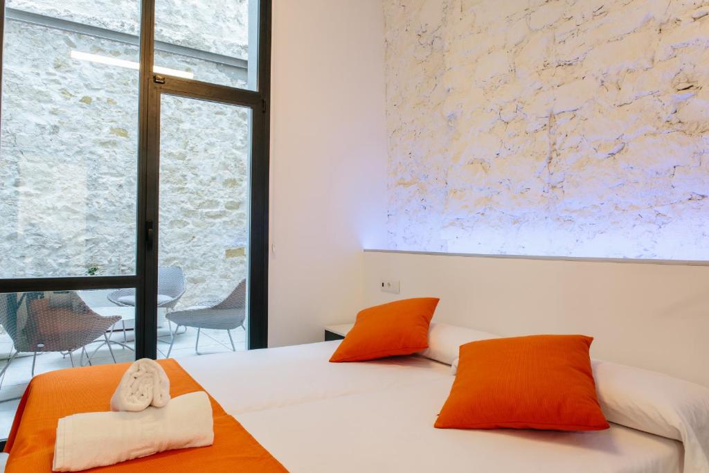 Leilighet Deluxe med 2 soverom og uteplass (2–4 voksne)