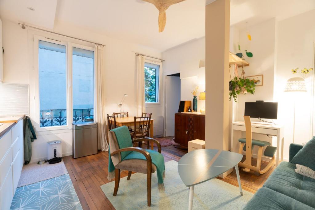 3 p 47m2 au pied de Montmartre - 1