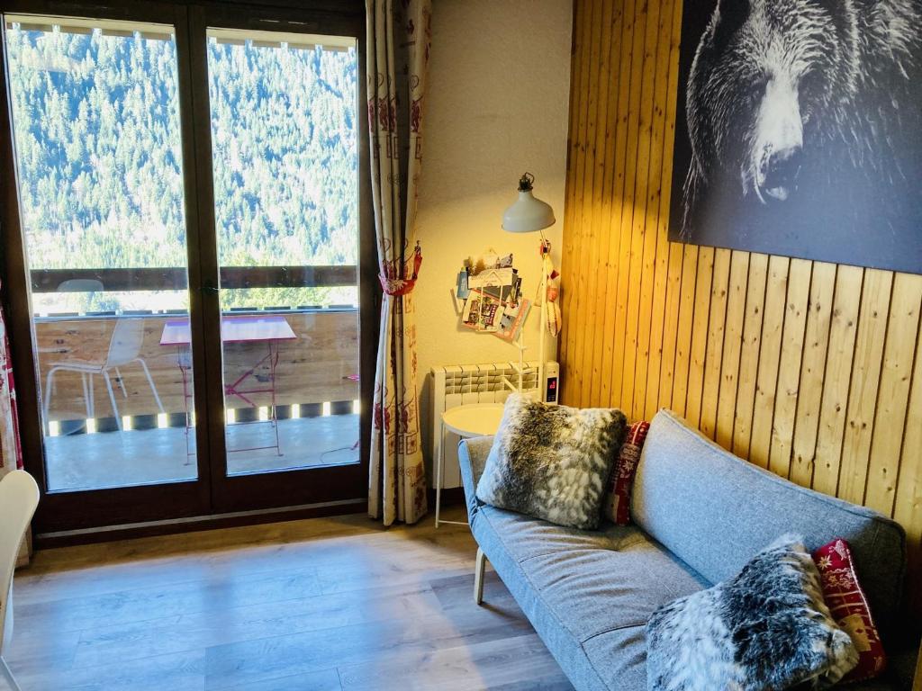 Appartement Châtel 4 pers, balcon, parking, animaux admis - FR-1-676-123 - 2