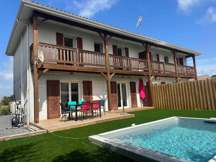Maison 100m2 4 chambres avec piscine jardin paysage - 2