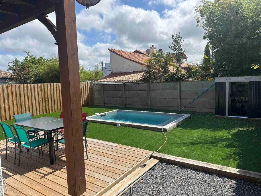 Maison 100m2 4 chambres avec piscine jardin paysage - 3