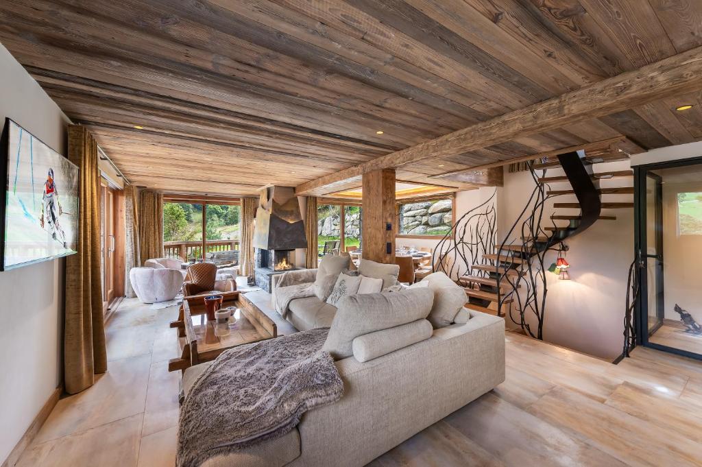 Le Cheval Blanc Luxe, skis aux pieds, jacuzzi, hammam, salle de cinéma - 2