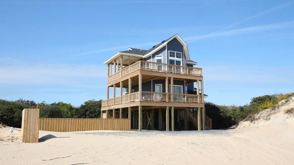Semi-Oceanfront, Ocean Views, Wild Horses, Private Pool, 4x2338, Race To The Beach, Knotts Island