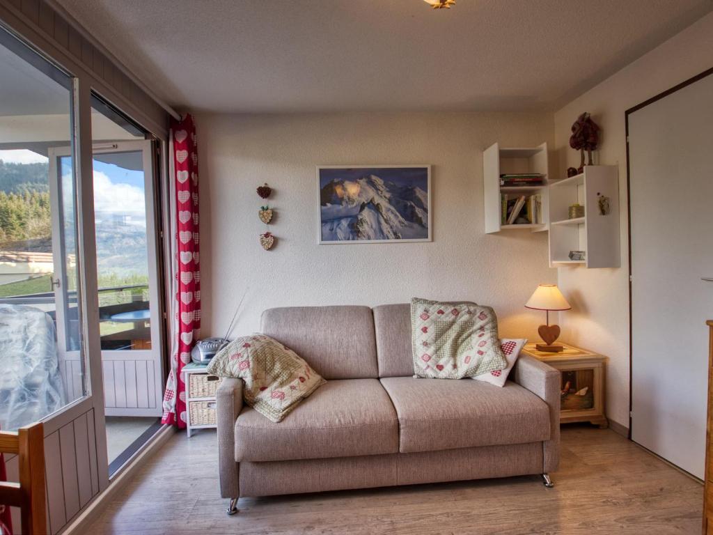 Studio cosy à la montagne avec balcon et rangement skis, idéal pour 4 personnes - 1