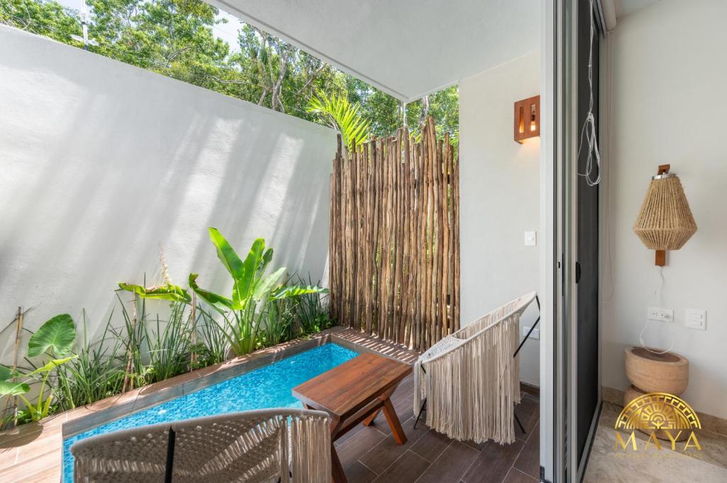 NHOA 102A Lux 2BR Condo Plunge Pool in Aldea Zama - 3