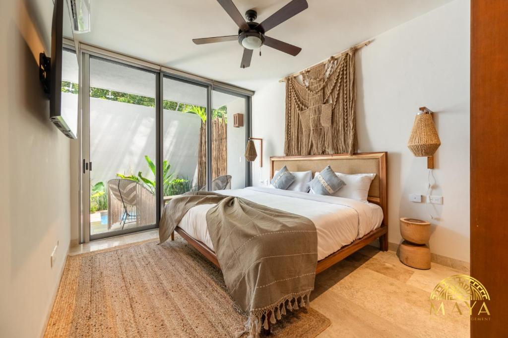 NHOA 102A Lux 2BR Condo Plunge Pool in Aldea Zama - 4