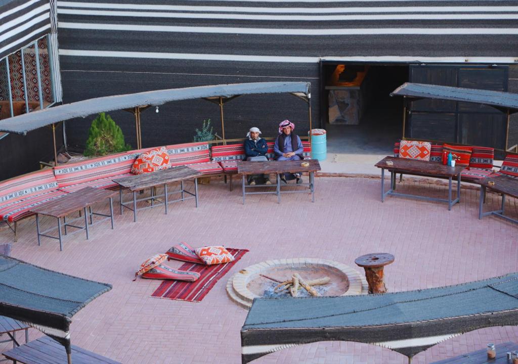 Exterior view, Rum Planet Camp in Wadi Rum