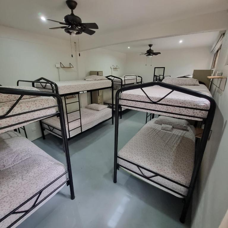 Single bed in a Dormitory Room with AC