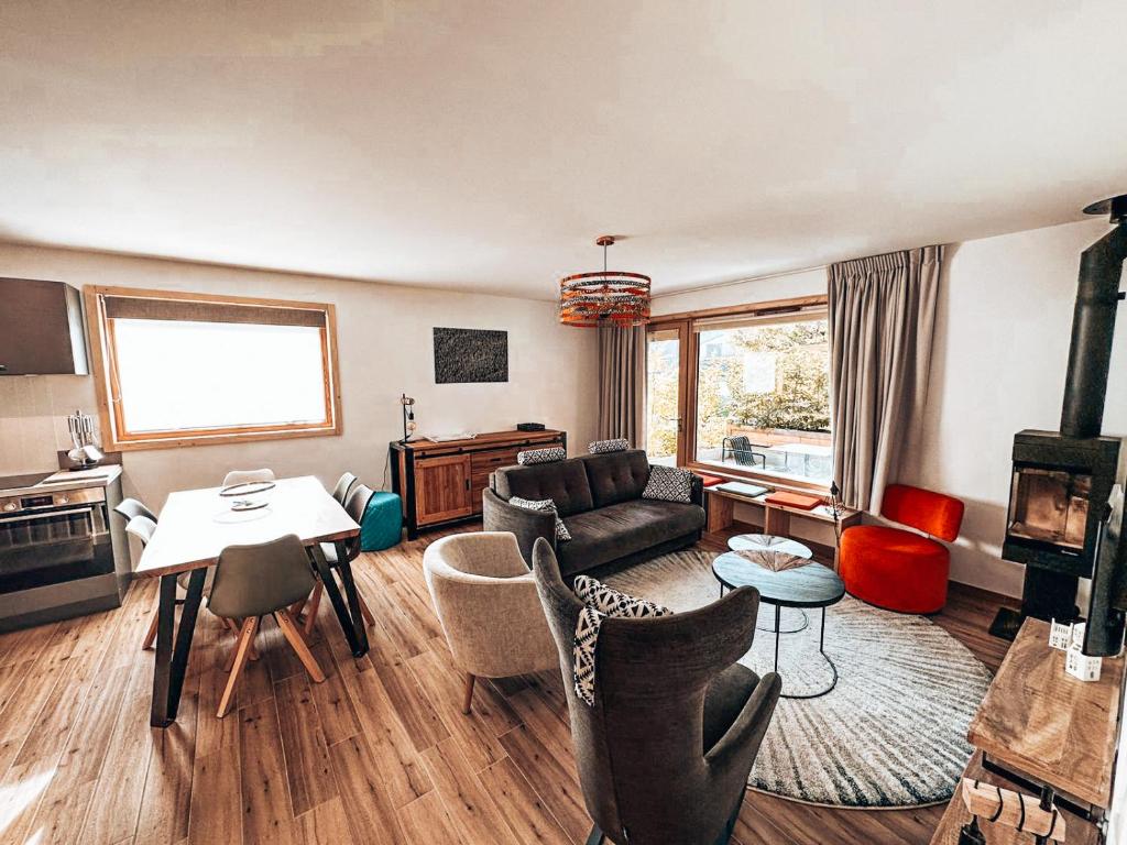 Génépi, Appartement de charme 6 pers., Le Monêtier-les-Bains