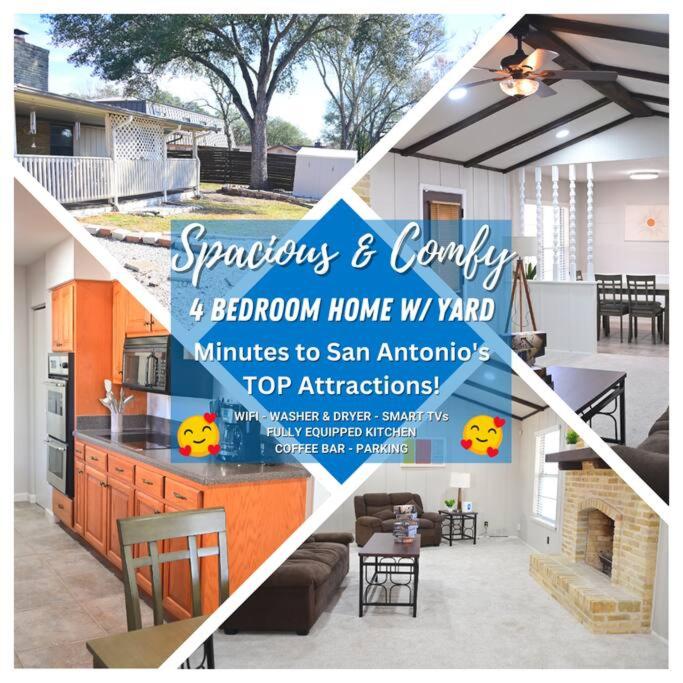San Antonio Rodeo & Stock Show Fully Furnished 4BR Retreat