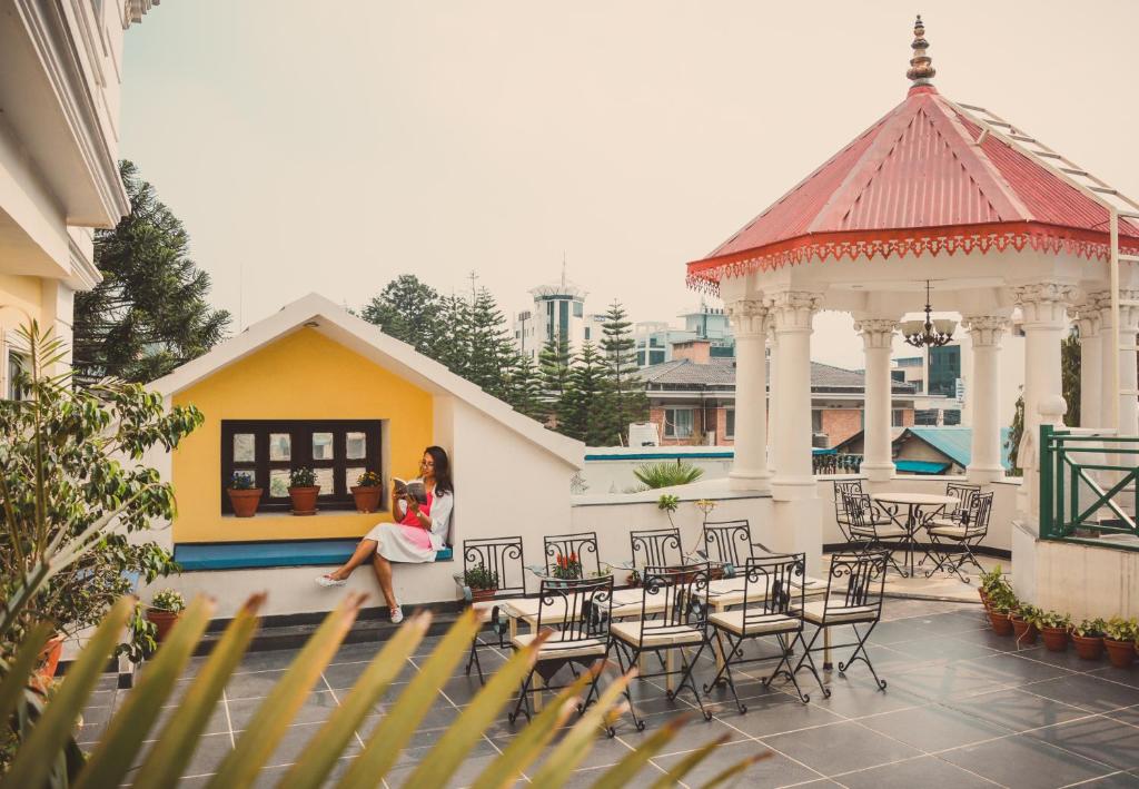 Balcony/terrace, Maya Manor Boutique Hotel by KGH Group in Kathmandu