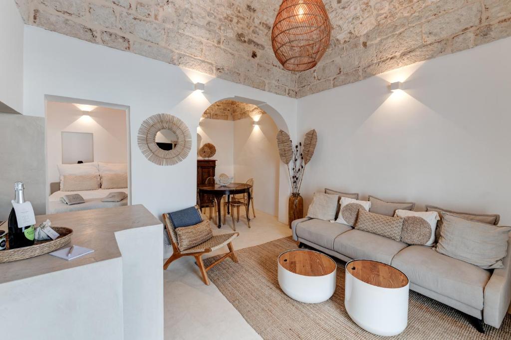 Casa Savi Ostuni Stadthaus mit Meerblick Terrasse - 3