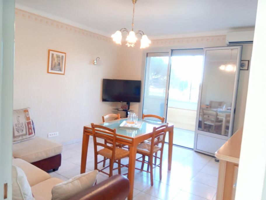 T3 tout confort en front de mer, clim, Saint-Cyprien