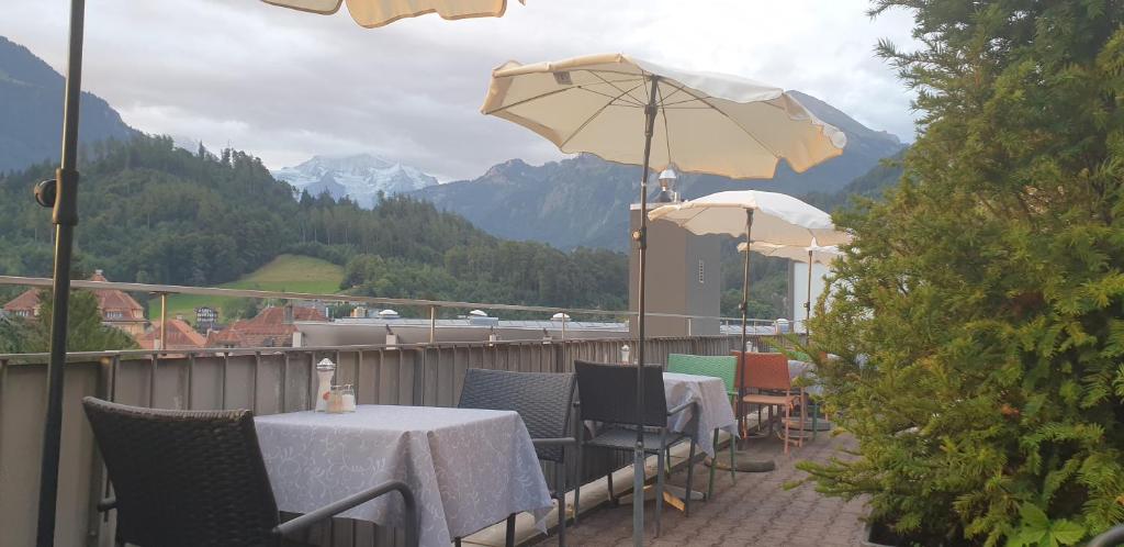 View, Hotel Merkur - West Station Lodge in Interlaken