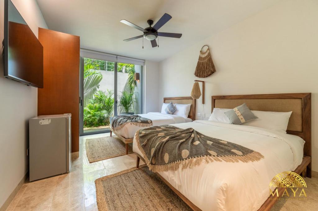 NHOA 102C Lux 1BR Condo Plunge Pool in Aldea Zama - 1