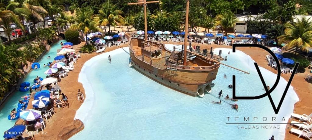 SPAZZIO diRoma Com PARK Acqua e Splash INCLUSO em caldas novas, Caldas Novas