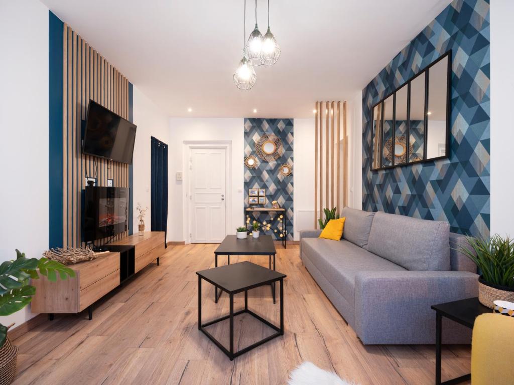 ClairChêne - Cosy Centre Parking Spacieux Familial, Verdun-sur-Meuse