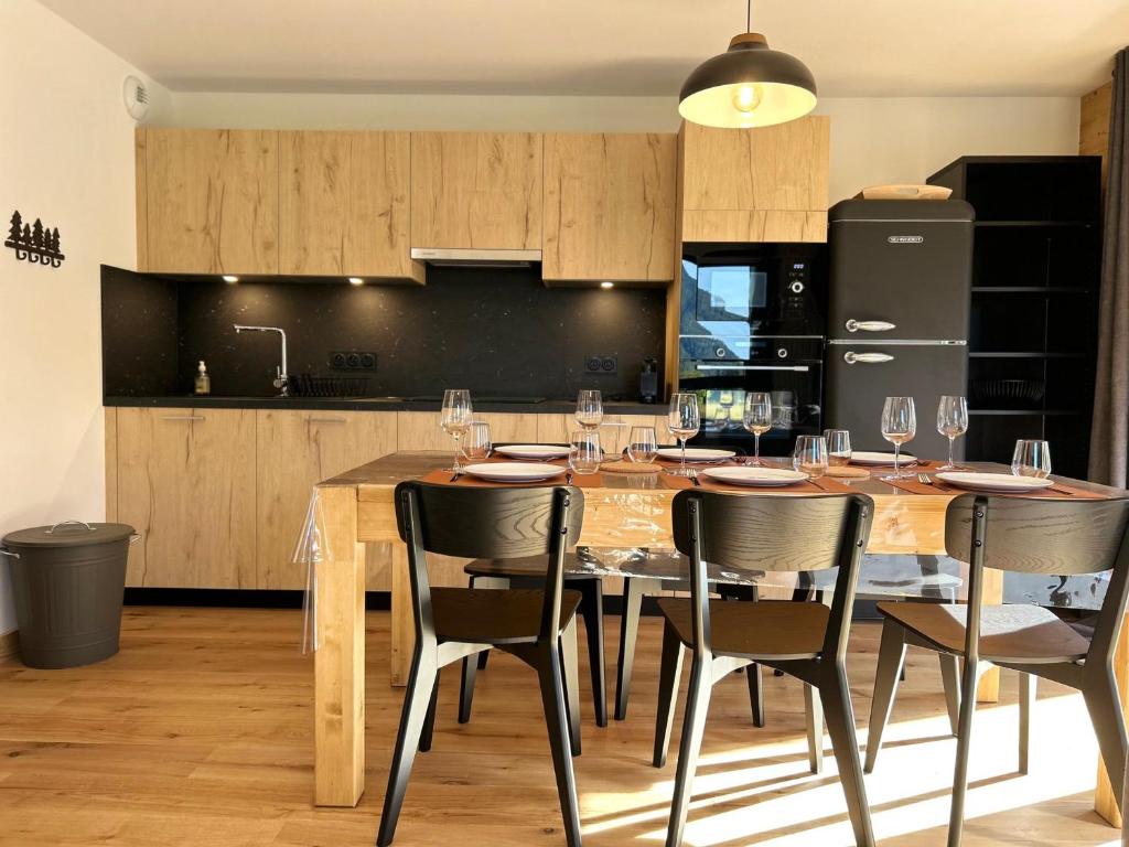 Appartement neuf aux Gets, proche remontées mécaniques, terrasse sud, 6 couchages, garage, WiFi - FR-1-623-350 - 2