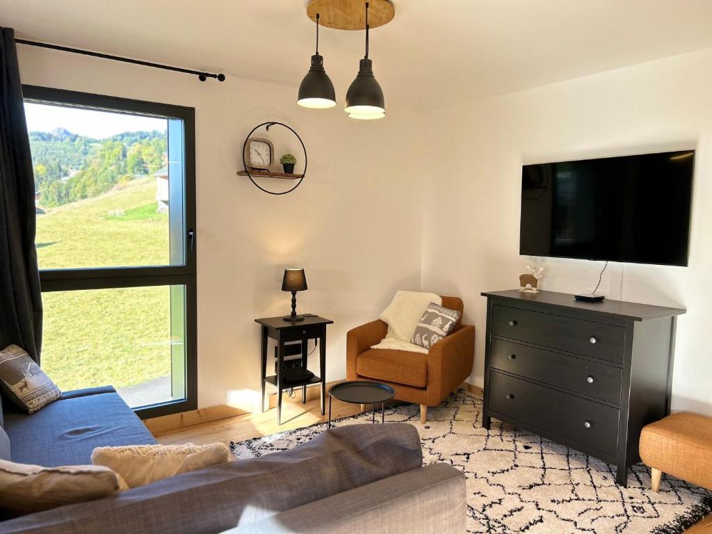 Appartement neuf aux Gets, proche remontées mécaniques, terrasse sud, 6 couchages, garage, WiFi - FR-1-623-350 - 5