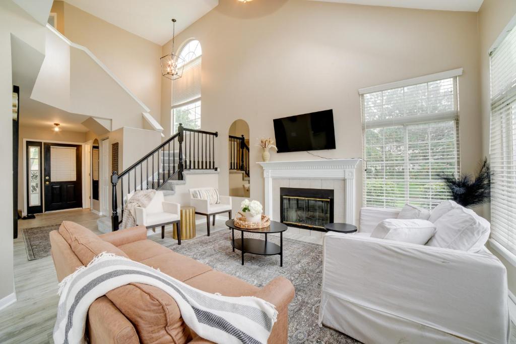 Sleek and Modern Lombard Townhome with Pond View!