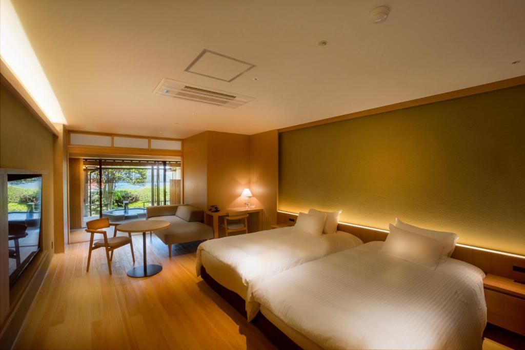 Guestroom, Hotel Kitanoya in Miyazu