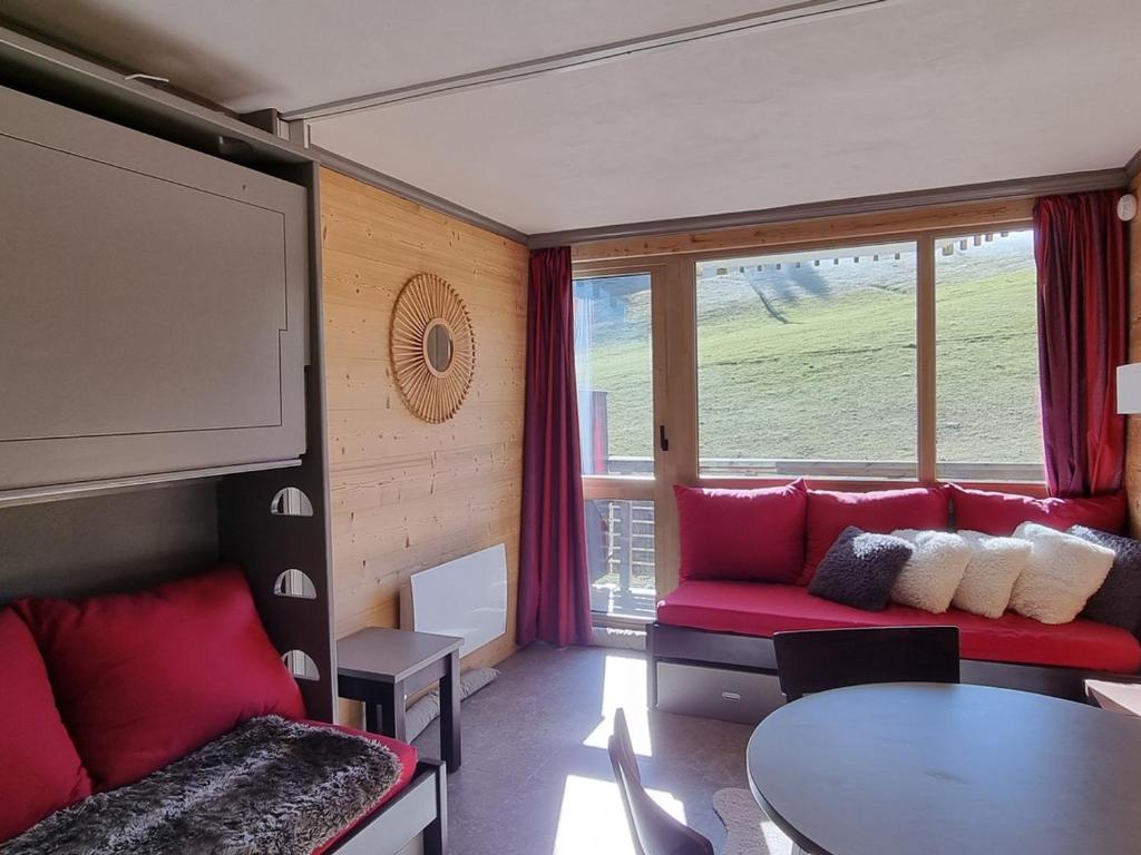 Studio cosy avec accès direct pistes, vue piste, animaux admis - FR-1-181-2563 - 3