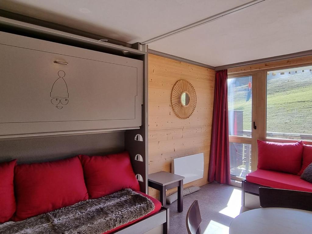 Studio cosy avec accès direct pistes, vue piste, animaux admis - FR-1-181-2563 - 4