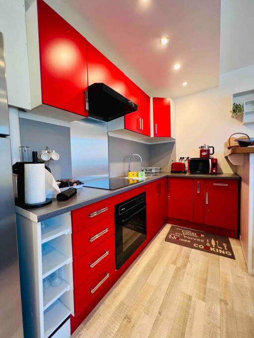 Le Red Light : Apt 4 Prs, Clim, 300m des plages - 2
