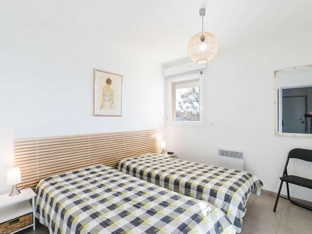 Appartement moderne 3 pièces, à 300m plage, parking, WIFI, Narbonne-Plage - FR-1-409-214 - 5