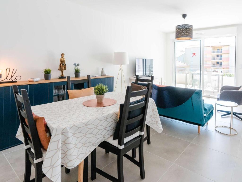 T3 climatisé, proche plage, neuf, WIFI inclus, parking privé - FR-1-409-230 - 4