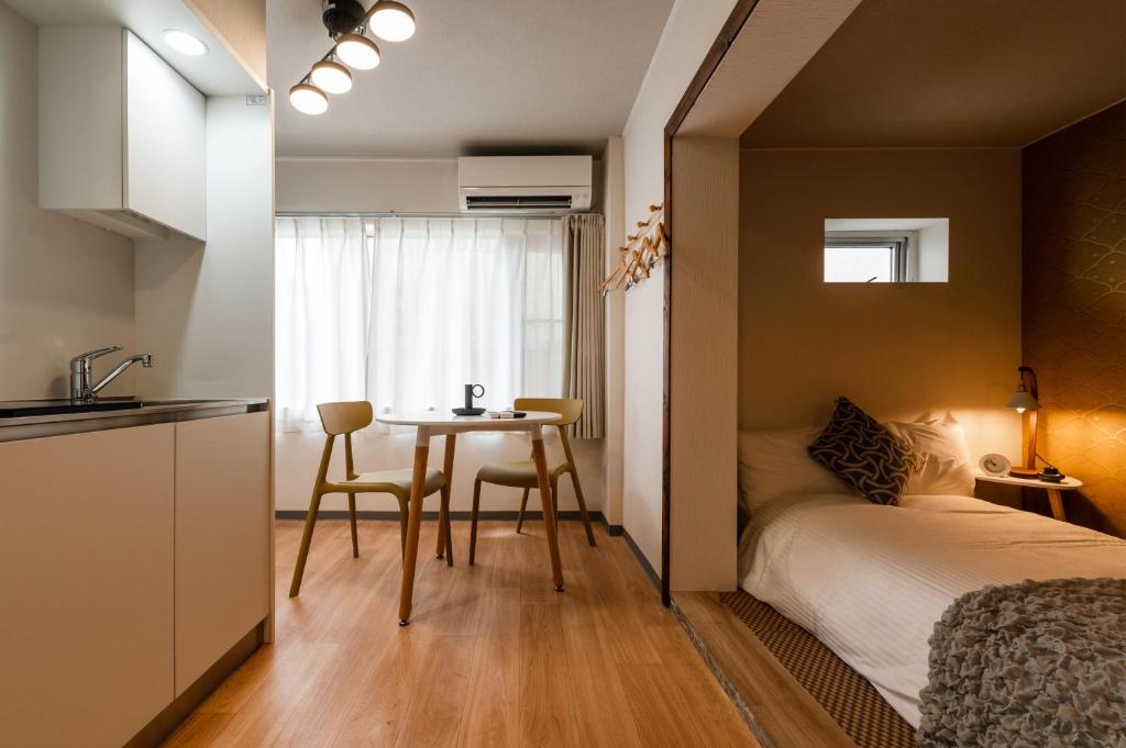 1ベッドルーム　アパートメント　エレベーターなし