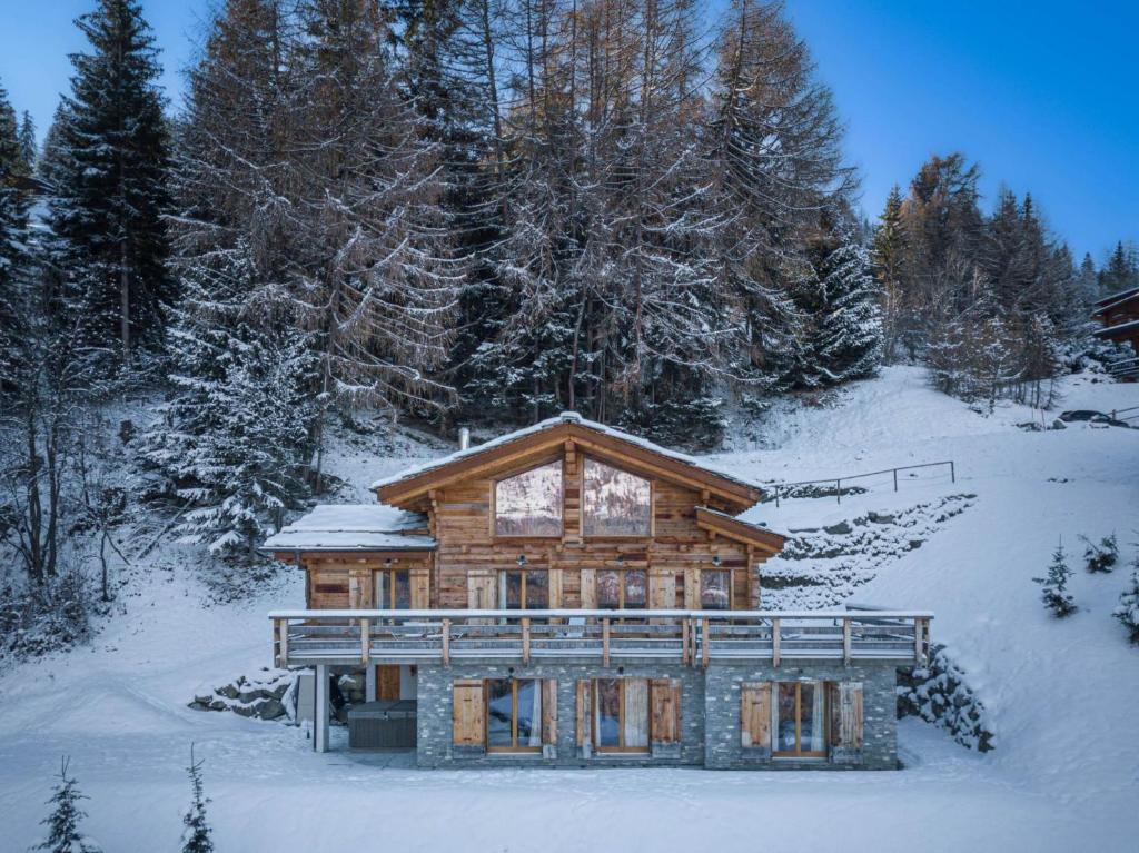 Authentic Swiss Spa Chalet Nesoya Jacuzzi Sauna - 2