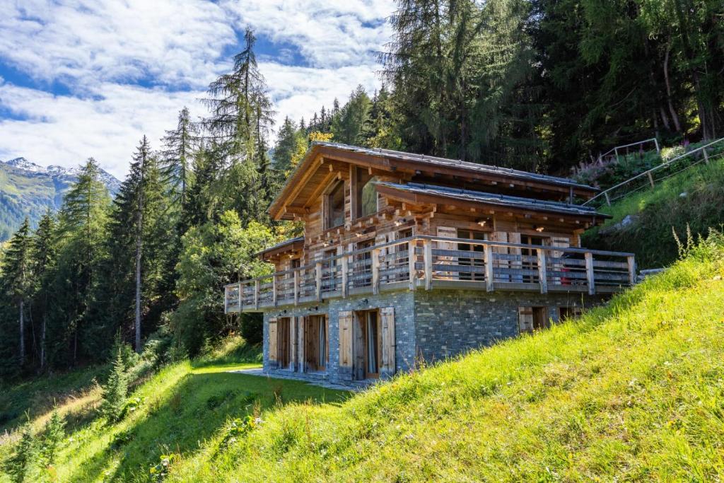 Authentic Swiss Spa Chalet Nesoya Jacuzzi Sauna - 4
