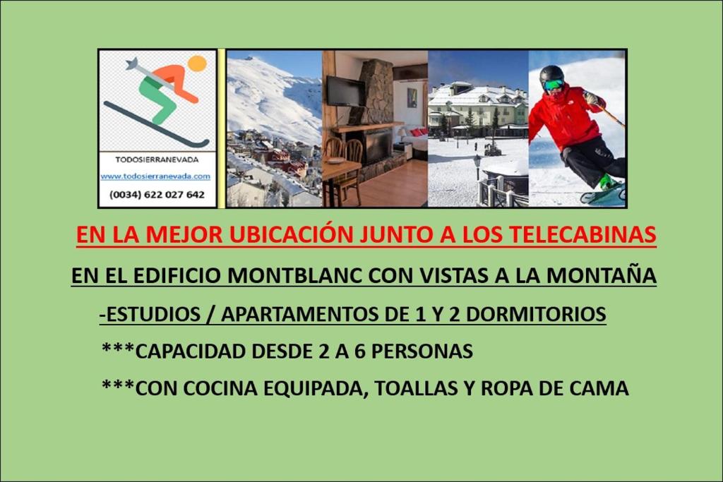 TODOSIERRANEVADA ZONA BAJA - MONTBLANC VISTAS A LA MONTANA - Junto a los Telecabinas - 2