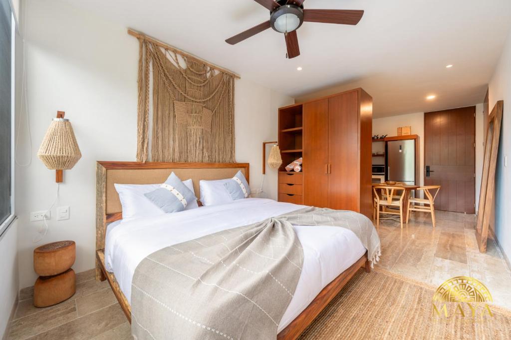 NHOA 306A Lux 2BR Condo Top Jungle View Aldea Zama - 4