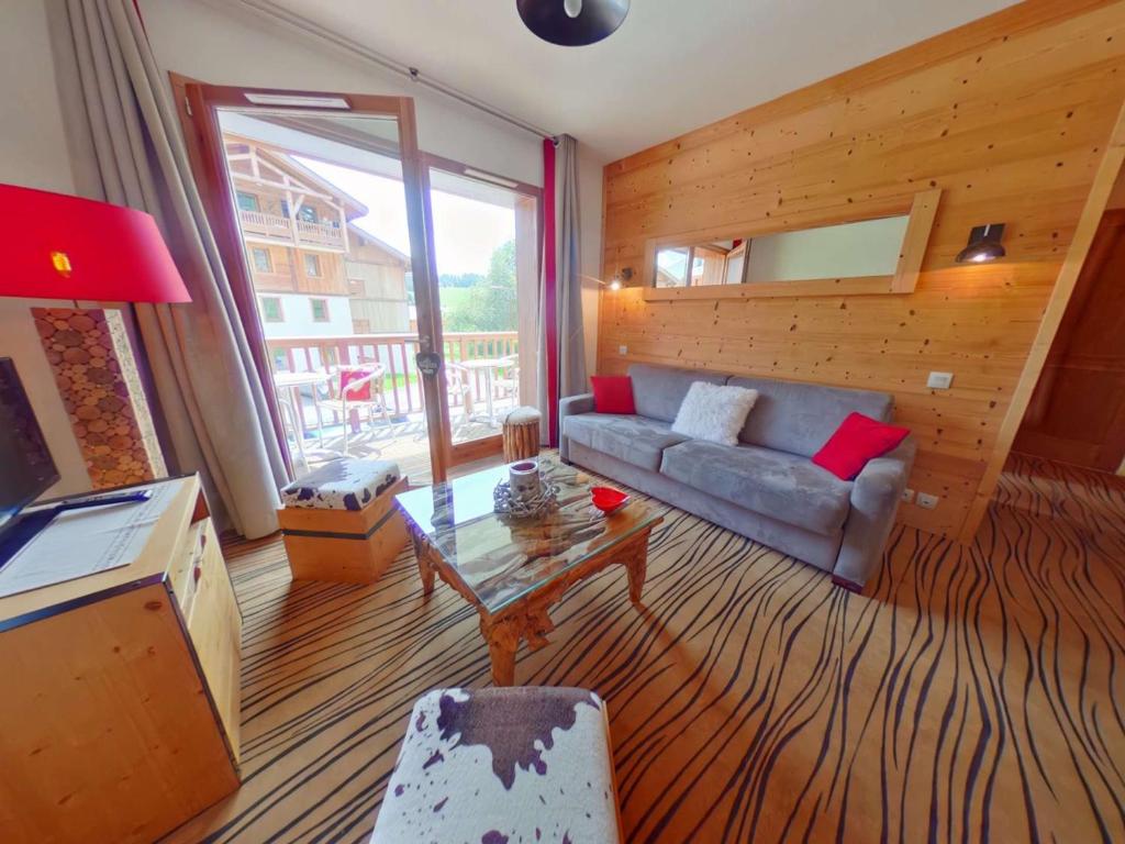 Appartement 3 pièces, 6 personnes, balcon, proche Les Saisies - 1