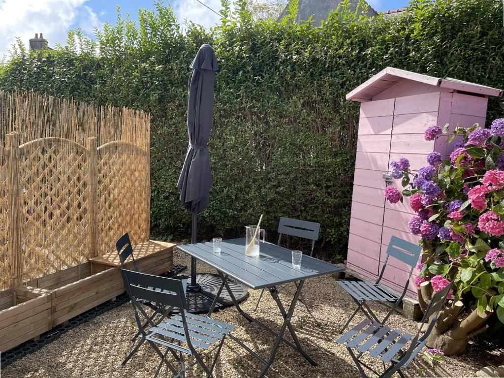 Maison 5 pers à 640m de la plage de Trestraou à PERROS-GUIREC - Réf 909 - 1