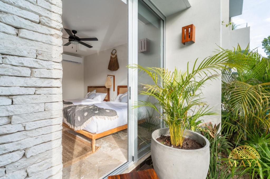 NHOA 101C Lux 1BR Condo Pool access in Aldea Zama - 5