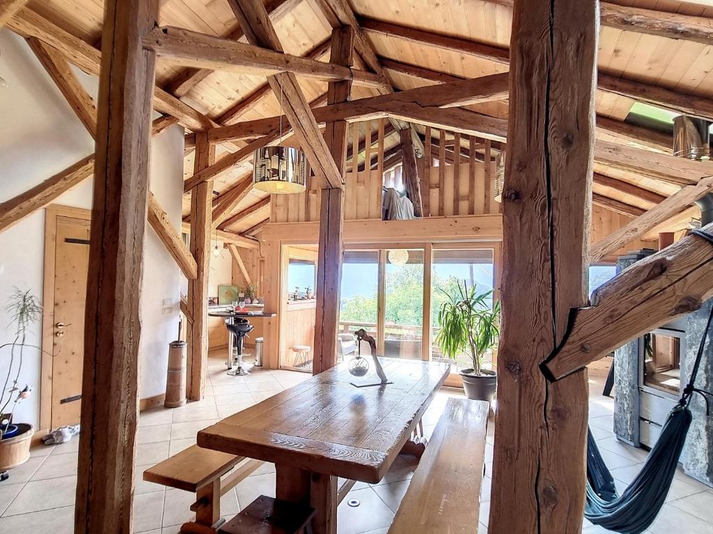 Bel Appartement à Cordon avec Vue Mont Blanc, Terrasse et Parking - 5