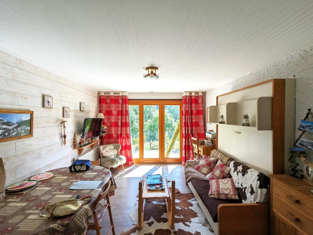 Appartement 6 pers, proche pistes, terrasse et parking inclus à La Clusaz - FR-1-459-217 - 1