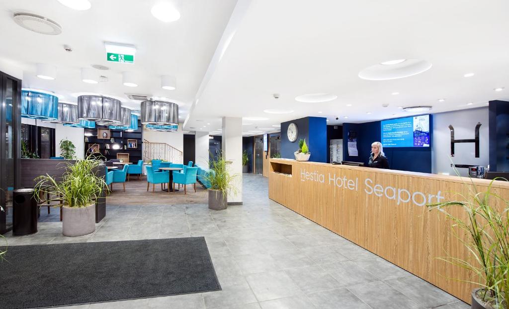 Lobby, Hestia Hotel Seaport in Tallinn