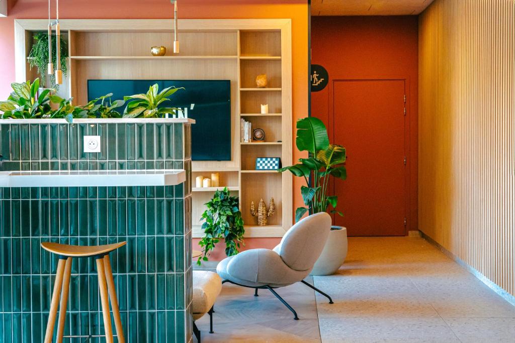 共用ラウンジ/TVエリア