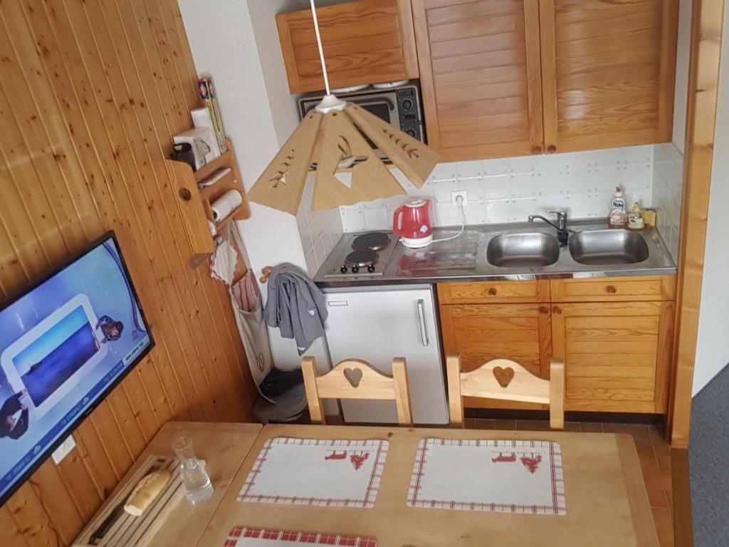 Studio Châtel 4 pers., Balcon sud-ouest, Proche centre & remontées, Equipé cuisine & TV, Garage - FR-1-676-144 - 3