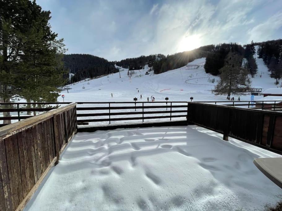 Appartement avec terrasse vue sur piste à Praloup - 1
