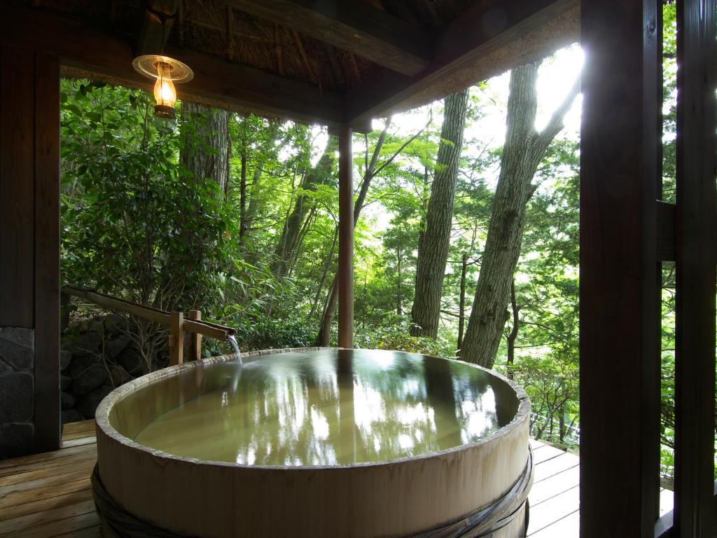Hot spring bath